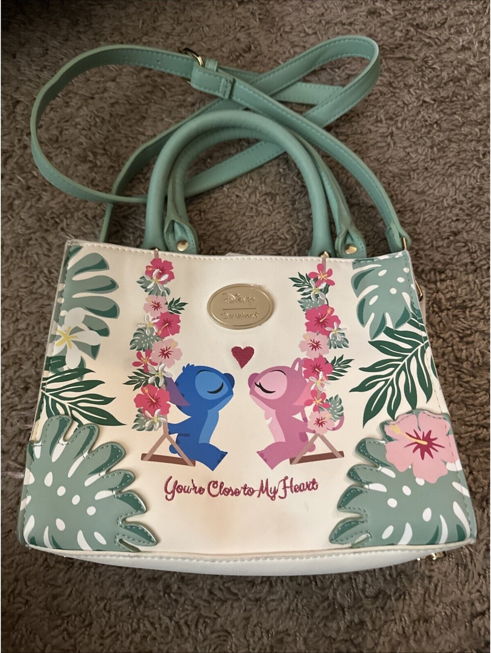 Our Universe Disney Lilo & Stitch Angel Purse Bag Crossbody